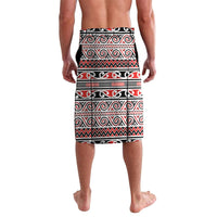 Aotearoa Iwi Ngapuhi Lavalava Maori Wharenui House Tribal Pattern LT9 - Polynesian Pride