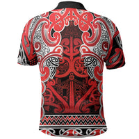 Aotearoa Iwi Ngapuhi Polo Shirt Maori Wharenui House Tribal Pattern LT9 - Polynesian Pride