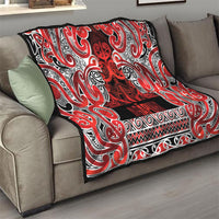 Aotearoa Iwi Ngapuhi Quilt Maori Wharenui House Tribal Pattern LT9 - Polynesian Pride