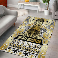 Aotearoa Iwi Ngati Whatua Area Rug Maori Wharenui House Tribal Pattern LT9 - Polynesian Pride