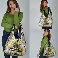 Aotearoa Iwi Ngati Whatua Grocery Bag Maori Wharenui House Tribal Pattern LT9 - Polynesian Pride