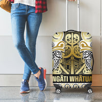 Aotearoa Iwi Ngati Whatua Luggage Cover Maori Wharenui House Tribal Pattern LT9 - Polynesian Pride