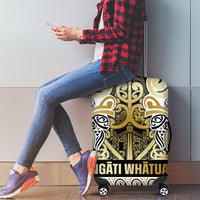 Aotearoa Iwi Ngati Whatua Luggage Cover Maori Wharenui House Tribal Pattern LT9 - Polynesian Pride