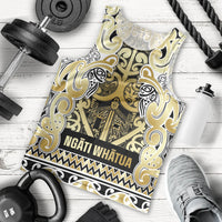 Aotearoa Iwi Ngati Whatua Men Tank Top Maori Wharenui House Tribal Pattern LT9 - Polynesian Pride
