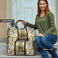 Aotearoa Iwi Ngati Whatua Travel Bag Maori Wharenui House Tribal Pattern LT9 - Polynesian Pride