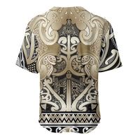 Aotearoa Iwi Waikato Tainui Baseball Jersey Maori Wharenui House Tribal Pattern LT9 - Polynesian Pride