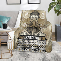 Aotearoa Iwi Waikato Tainui Blanket Maori Wharenui House Tribal Pattern LT9 - Polynesian Pride