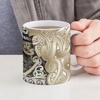 Aotearoa Iwi Waikato Tainui Ceramic Mug Maori Wharenui House Tribal Pattern LT9 - Polynesian Pride