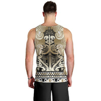 Aotearoa Iwi Waikato Tainui Men Tank Top Maori Wharenui House Tribal Pattern LT9 - Polynesian Pride