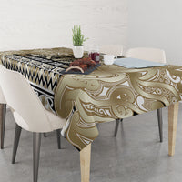 Aotearoa Iwi Waikato Tainui Tablecloth Maori Wharenui House Tribal Pattern LT9 - Polynesian Pride
