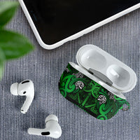 Aotearoa Iwi Ngati Maniapoto AirPods Case Maori Wharenui House Tribal Pattern LT9 - Polynesian Pride