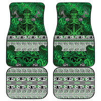 Aotearoa Iwi Ngati Maniapoto Car Mats Maori Wharenui House Tribal Pattern LT9 - Polynesian Pride