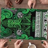 Aotearoa Iwi Ngati Maniapoto Puzzle Maori Wharenui House Tribal Pattern LT9 - Polynesian Pride