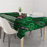 Aotearoa Iwi Ngati Maniapoto Tablecloth Maori Wharenui House Tribal Pattern LT9 - Polynesian Pride