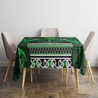 Aotearoa Iwi Ngati Maniapoto Tablecloth Maori Wharenui House Tribal Pattern LT9 - Polynesian Pride