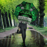 Aotearoa Iwi Ngati Maniapoto Umbrella Maori Wharenui House Tribal Pattern LT9 - Polynesian Pride