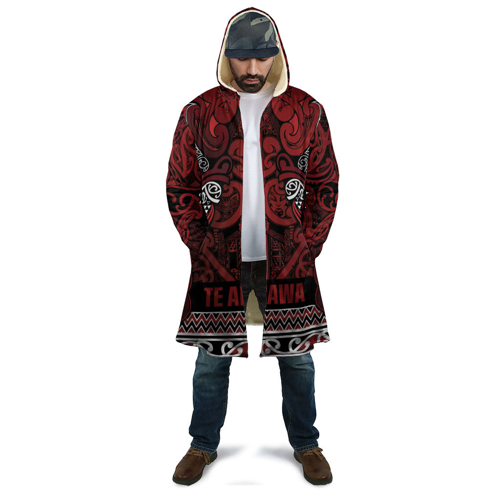 Aotearoa Iwi Te Arawa Cloak Maori Wharenui House Tribal Pattern LT9 - Polynesian Pride