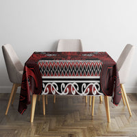 Aotearoa Iwi Te Arawa Tablecloth Maori Wharenui House Tribal Pattern LT9 - Polynesian Pride