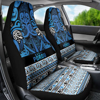 Aotearoa Iwi Ngati Porou Car Seat Cover Maori Wharenui House Tribal Pattern LT9 - Polynesian Pride