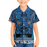 Aotearoa Iwi Ngati Porou Hawaiian Shirt Maori Wharenui House Tribal Pattern LT9 - Polynesian Pride