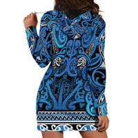 Aotearoa Iwi Ngati Porou Hoodie Dress Maori Wharenui House Tribal Pattern LT9 - Polynesian Pride
