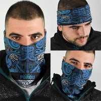 Aotearoa Iwi Ngati Porou Neck Gaiter Maori Wharenui House Tribal Pattern LT9 - Polynesian Pride