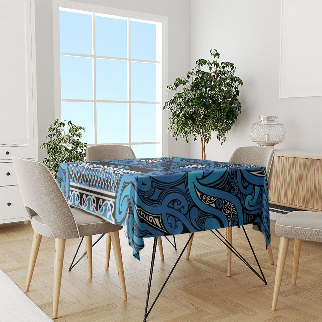 Aotearoa Iwi Ngati Porou Tablecloth Maori Wharenui House Tribal Pattern LT9 - Polynesian Pride