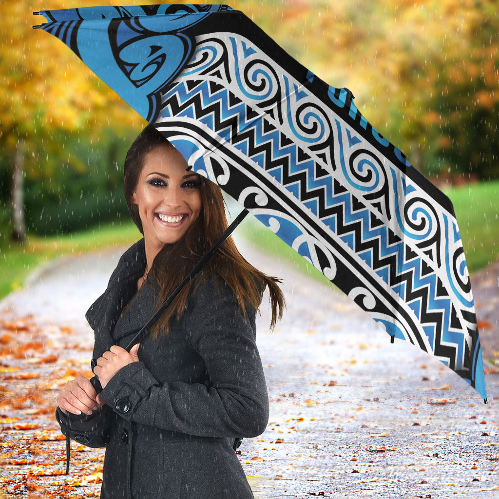 Aotearoa Iwi Ngati Porou Umbrella Maori Wharenui House Tribal Pattern LT9 - Polynesian Pride