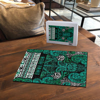 Aotearoa Iwi Ngai Tahu Puzzle Maori Wharenui House Tribal Pattern LT9 - Polynesian Pride