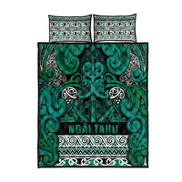 Aotearoa Iwi Ngai Tahu Quilt Bed Set Maori Wharenui House Tribal Pattern LT9 - Polynesian Pride