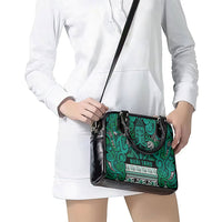 Aotearoa Iwi Ngai Tahu Shoulder Handbag Maori Wharenui House Tribal Pattern LT9 - Polynesian Pride