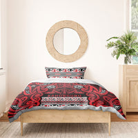 Aotearoa Iwi Ngati Kahungunu Bedding Set Maori Wharenui House Tribal Pattern LT9 - Polynesian Pride