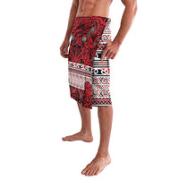 Aotearoa Iwi Ngati Kahungunu Lavalava Maori Wharenui House Tribal Pattern LT9 - Polynesian Pride