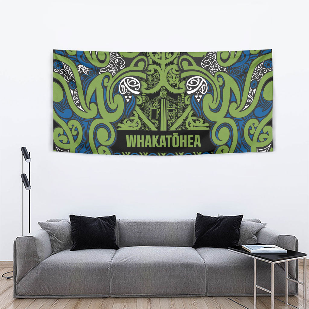Aotearoa Iwi Whakatohea Tapestry Maori Wharenui House Tribal Pattern LT9 - Polynesian Pride