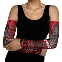 Aotearoa Iwi Ngati Awa Arm Sleeves Maori Wharenui House Tribal Pattern LT9 - Polynesian Pride