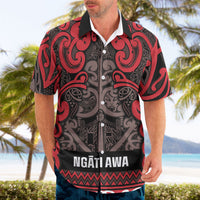 Aotearoa Iwi Ngati Awa Hawaiian Shirt Maori Wharenui House Tribal Pattern LT9 - Polynesian Pride