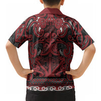 Aotearoa Iwi Ngati Toa Hawaiian Shirt Maori Wharenui House Tribal Pattern LT9 - Polynesian Pride