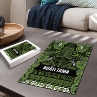 Aotearoa Iwi Ngāti Tama ki Taranaki Trust Puzzle Maori Wharenui House Tribal Pattern LT9 - Polynesian Pride