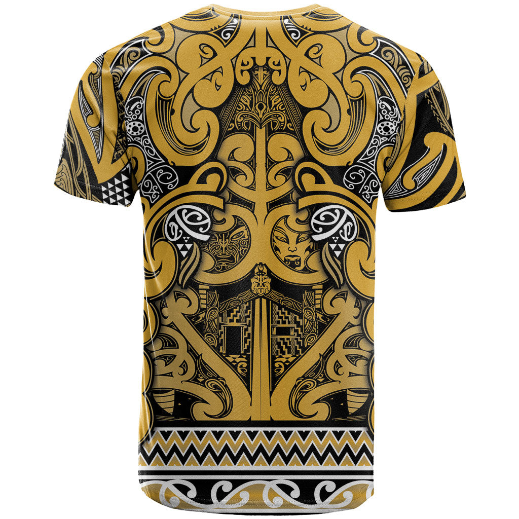 Aotearoa Iwi Ngāti Tama ki Te Waipounamu Trust T Shirt Maori Wharenui House Tribal Pattern LT9 - Polynesian Pride
