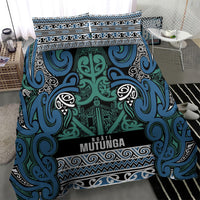 Aotearoa Iwi Ngati Mutunga Bedding Set Maori Wharenui House Tribal Pattern LT9 - Polynesian Pride