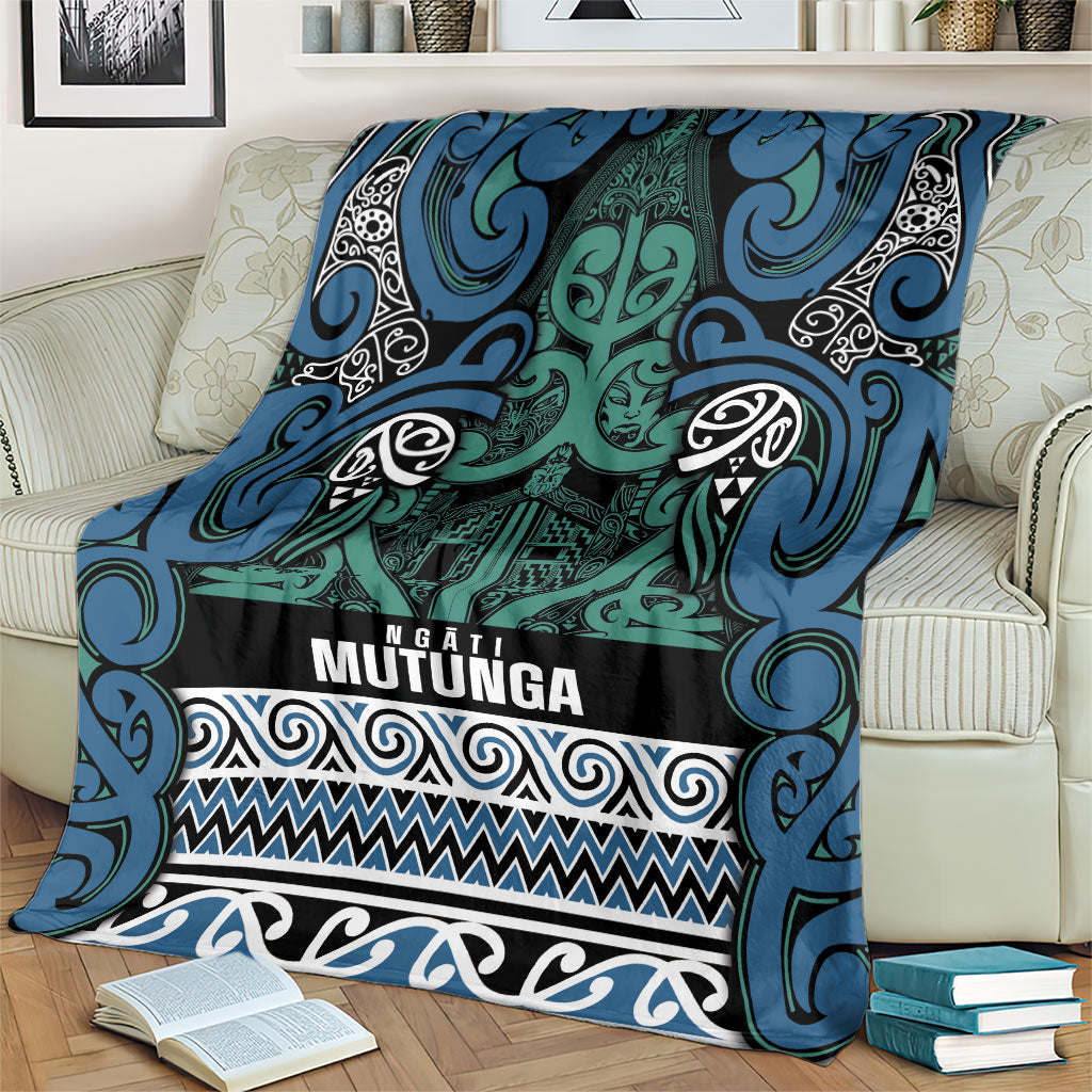 Aotearoa Iwi Ngati Mutunga Blanket Maori Wharenui House Tribal Pattern LT9 - Polynesian Pride