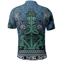Aotearoa Iwi Ngati Mutunga Polo Shirt Maori Wharenui House Tribal Pattern LT9 - Polynesian Pride