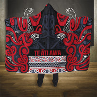 Aotearoa Iwi Te ati Awa Hooded Blanket Maori Wharenui House Tribal Pattern LT9 - Polynesian Pride