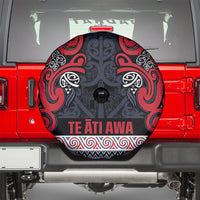 Aotearoa Iwi Te ati Awa Spare Tire Cover Maori Wharenui House Tribal Pattern LT9 - Polynesian Pride