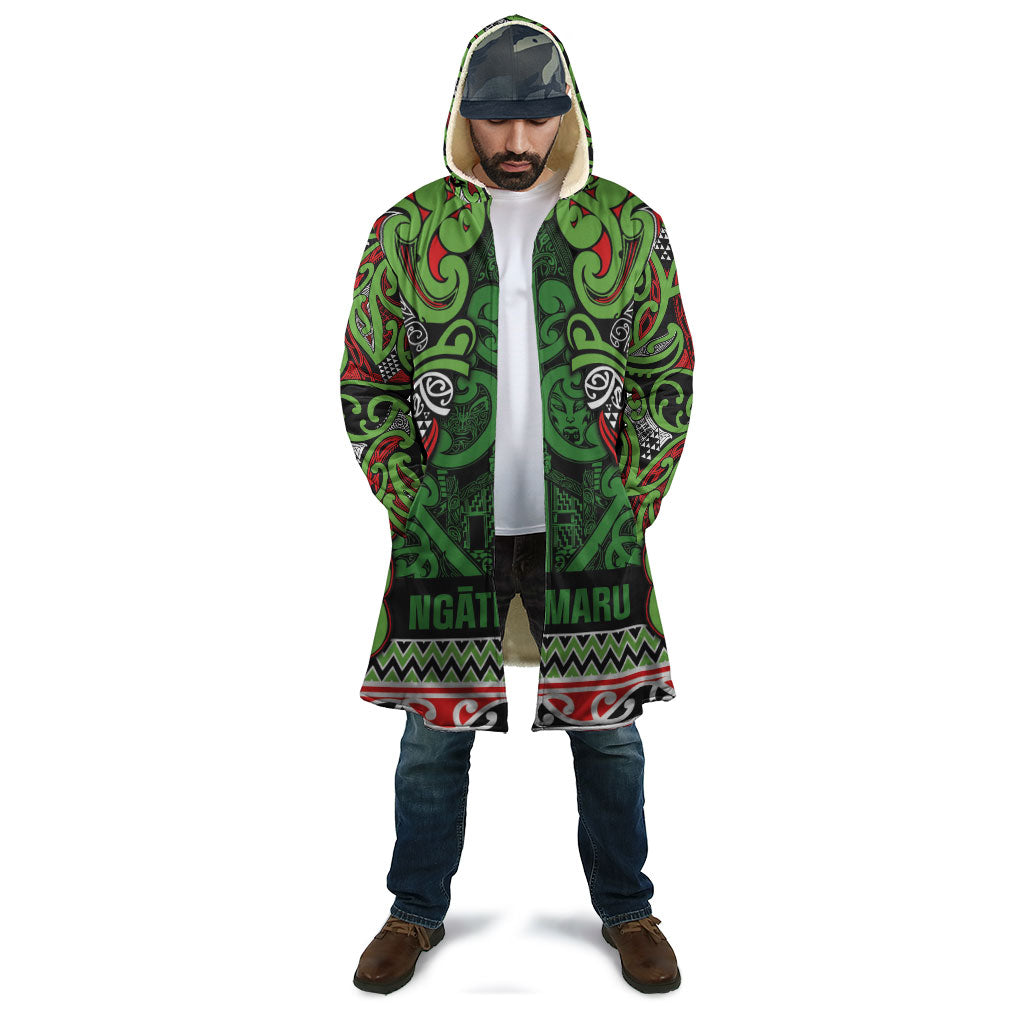 Aotearoa Iwi Ngati Maru Hauraki Cloak Maori Wharenui House Tribal Pattern LT9 - Polynesian Pride
