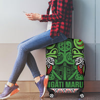 Aotearoa Iwi Ngati Maru Hauraki Luggage Cover Maori Wharenui House Tribal Pattern LT9 - Polynesian Pride