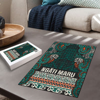 Aotearoa Iwi Ngāti Maru Taranaki Puzzle Maori Wharenui House Tribal Pattern LT9 - Polynesian Pride