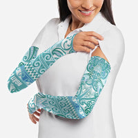 Aotearoa Iwi Ngati Paoa Arm Sleeves Maori Wharenui House Tribal Pattern LT9 - Polynesian Pride