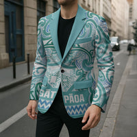 Aotearoa Iwi Ngati Paoa Blazer Maori Wharenui House Tribal Pattern LT9 - Polynesian Pride