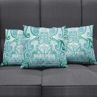 Aotearoa Iwi Ngati Paoa Pillow Cover Maori Wharenui House Tribal Pattern LT9 - Polynesian Pride